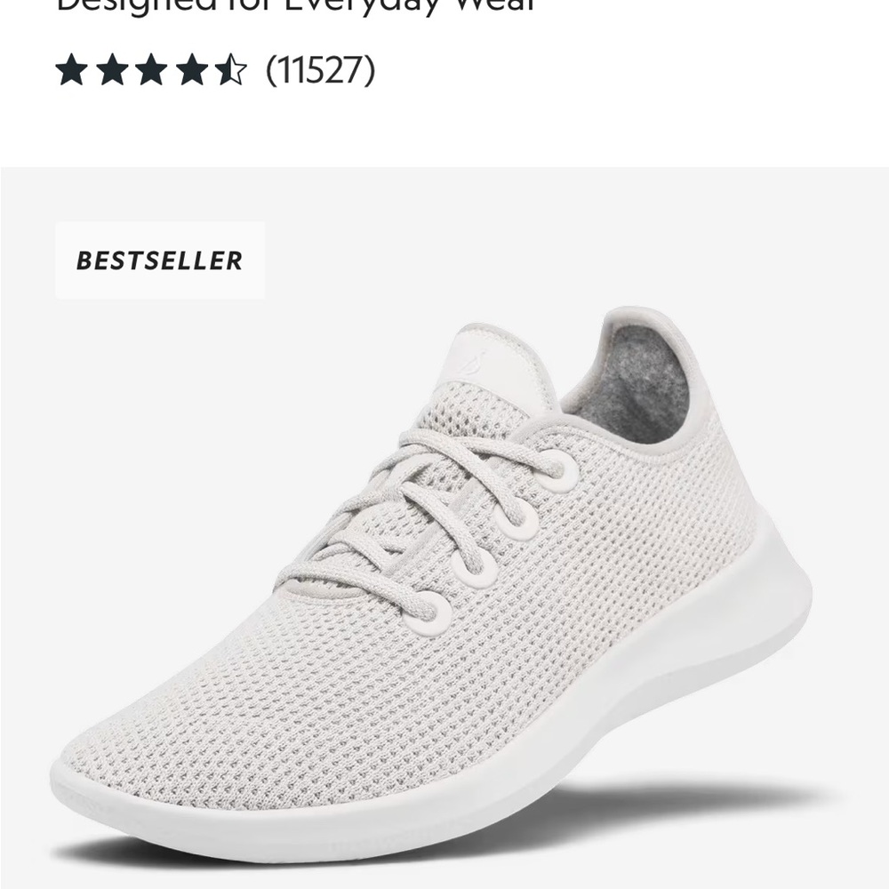 Allbirds White Tree Runner Sneakers